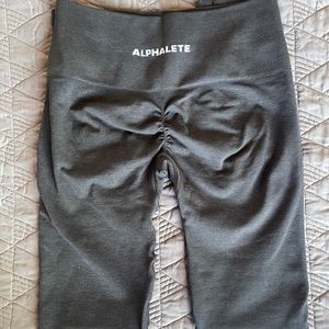 Alphalete Amplify - Black Marl Leggings Size M NIB